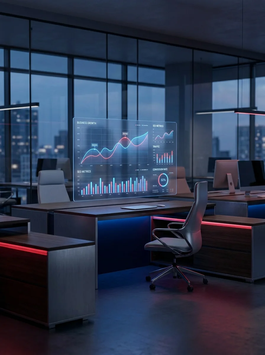 Holographic Dashboard Analytics